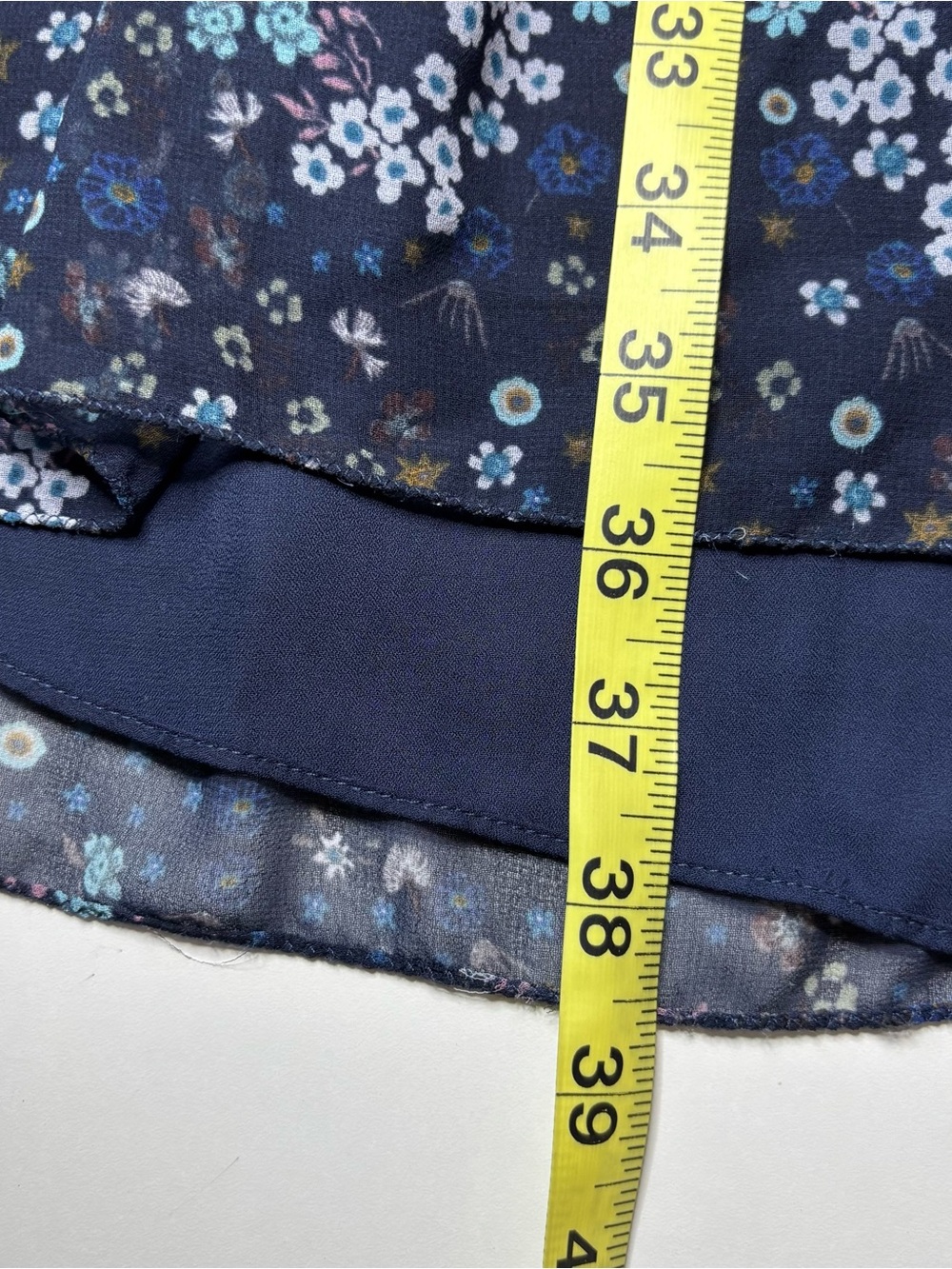 Chelsea & Violet Floral Boho High Low Dress Size Small - Picture 9 of 12